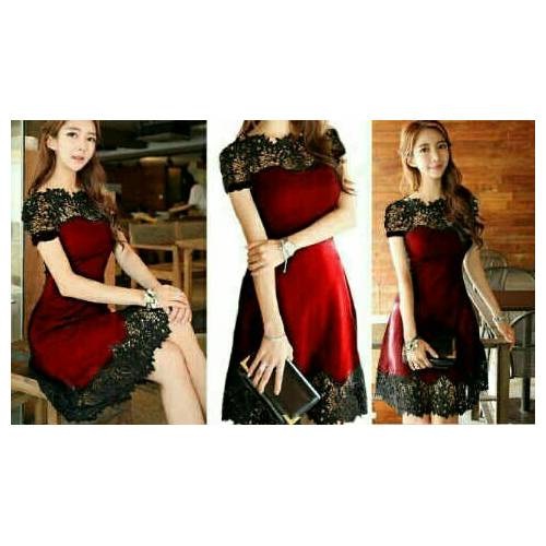Molly dress red