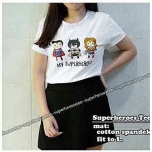 Superheroes Tee