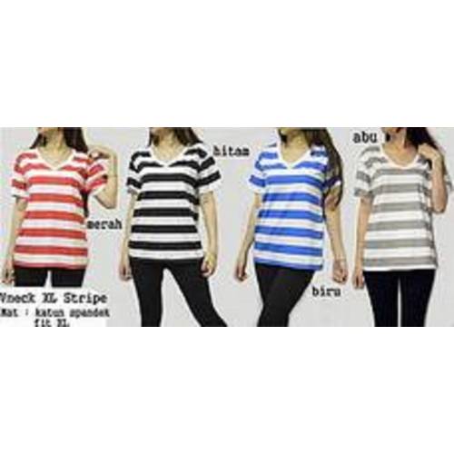 Vneck XL Stripe