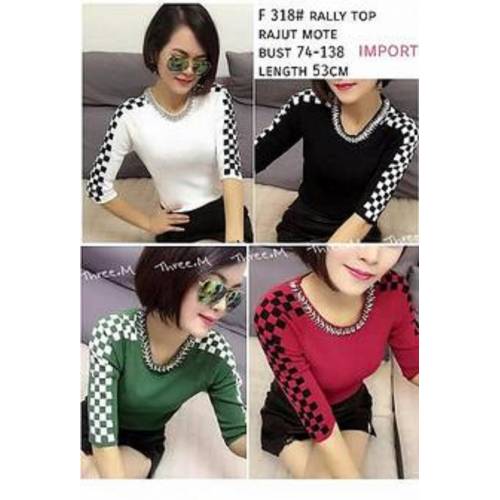 F 138 Knit Rally Top