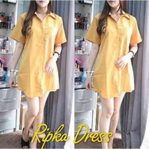 Ripka Dress Mustard