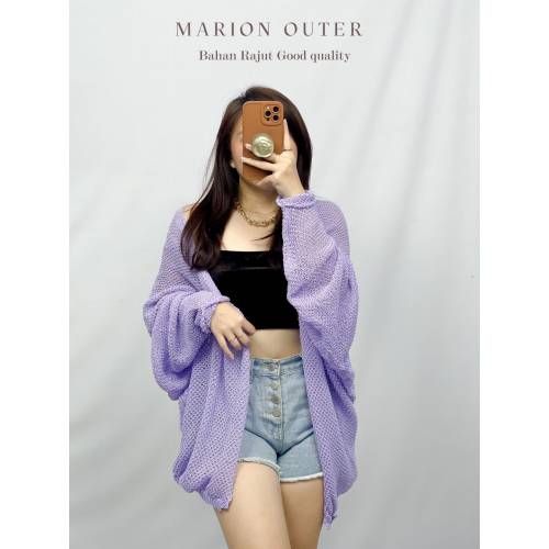 Marion Outer Rajut Lavender