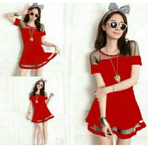 Dress fashion red