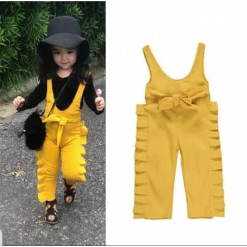 St.kids jamsuit tali yellow