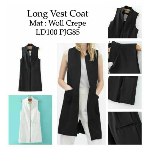  long vest coat RO