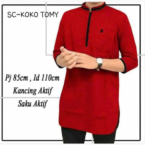 KOKO TOMY  MERAH BATA