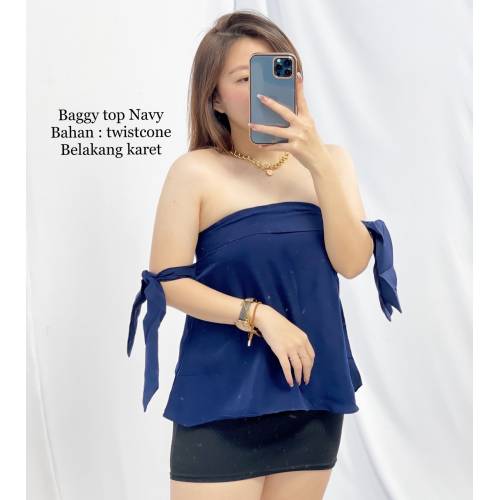 Baggy Top Navy