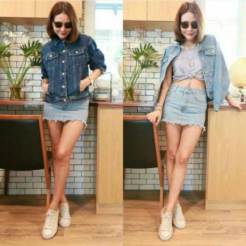 RO jaket jeans Geni