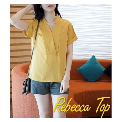 Rebecca Top Mustard