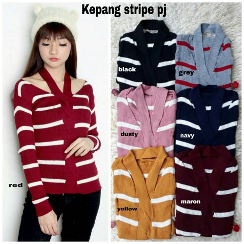 kepang stripe pj