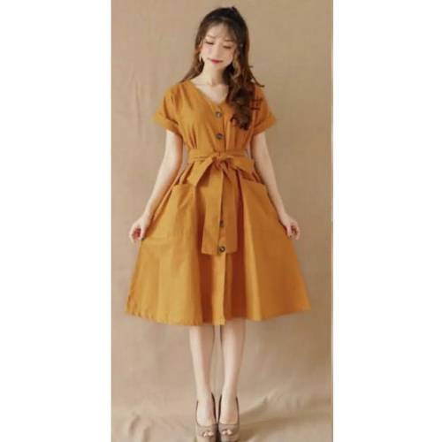 Dress Marsha yellow 421