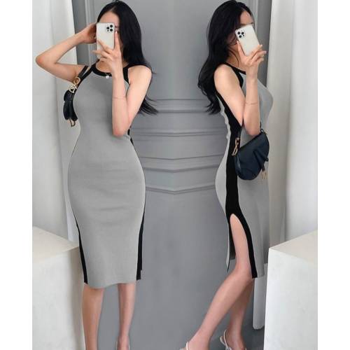 Dress Sydney Rajut Gray