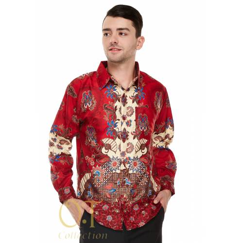 batik pandawa maroon