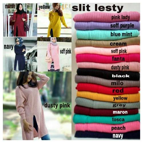 dress slit lesty