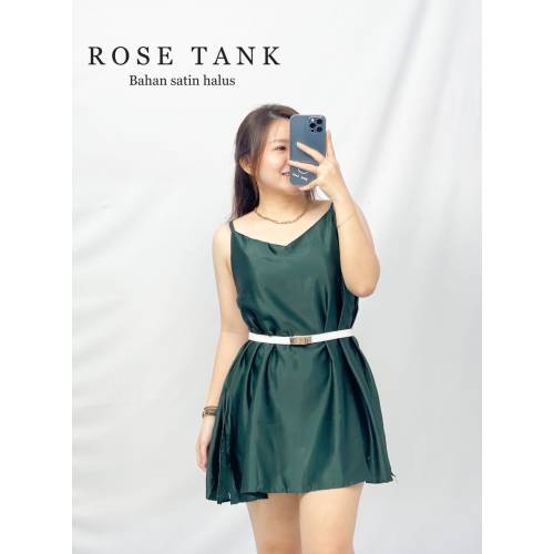 Rose Tank Green