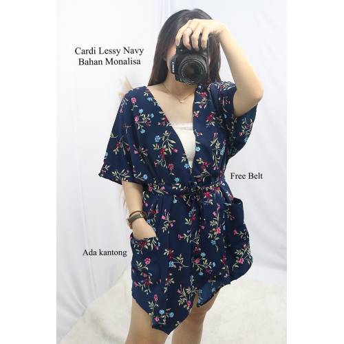 Cardi Lessy Navy