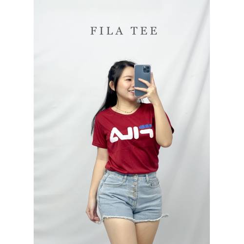 Filla Tee Maroon