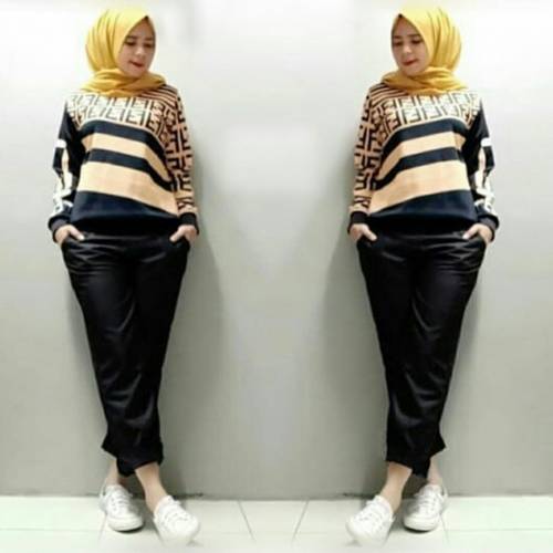 St Fendy celana hitam