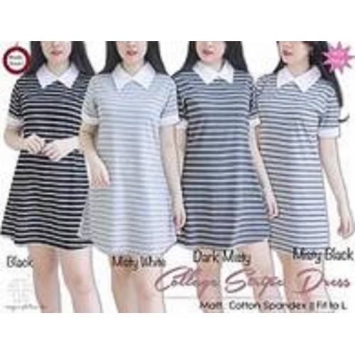 Colage Stripe Dress