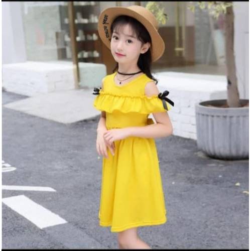 dress kid yellow585