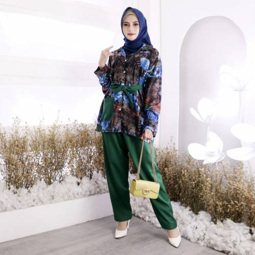 Stelan Alina Jumbo Hijau Btl