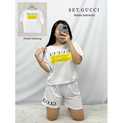 Set Gucci Putih