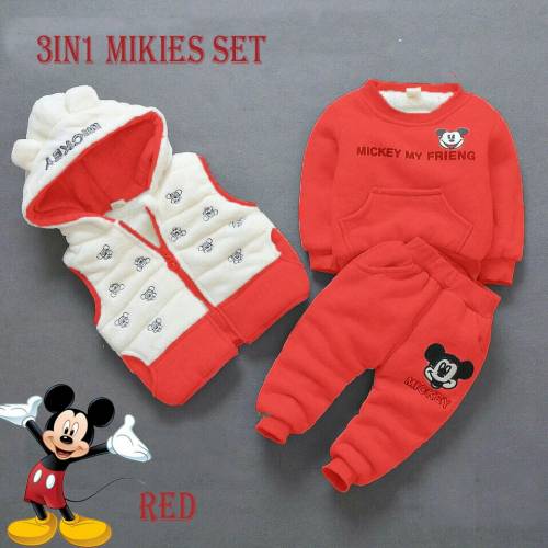 3IN Mikies set red