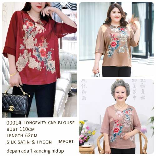 Longevity CNY Blouse