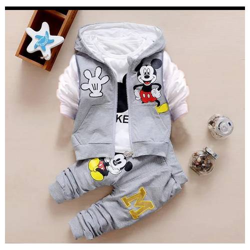 St kids M grey combi