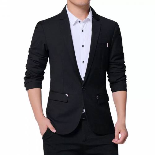 JAS BLAZER  JASTIN HITAM