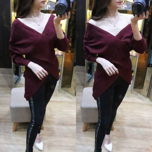 Linskie Rajut Maroon