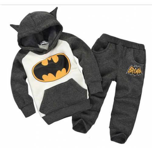 batman kid dark grey
