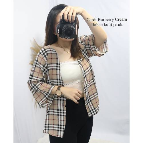 Cardi Burberry Cream