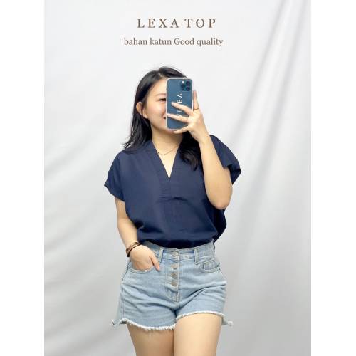 Lexa Top Navy