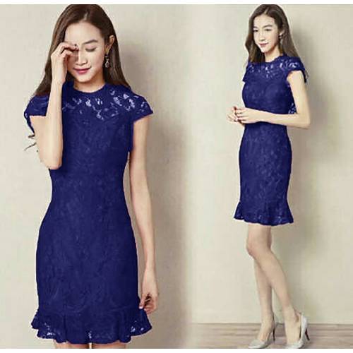 DRESS LOURA NAVY