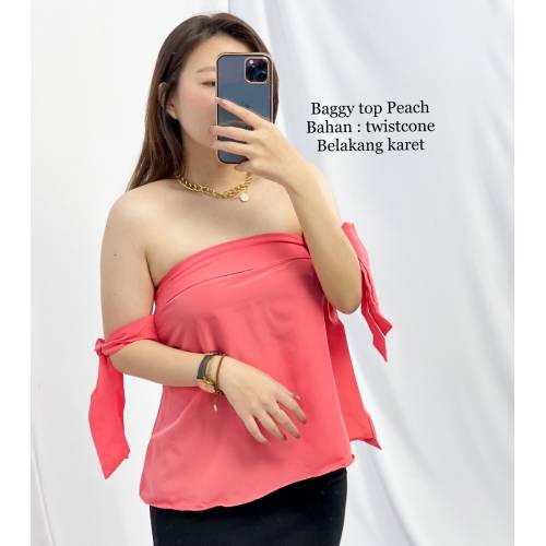 Baggy Top Peach