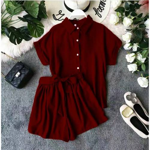 Set.yunisa 2in1 marun