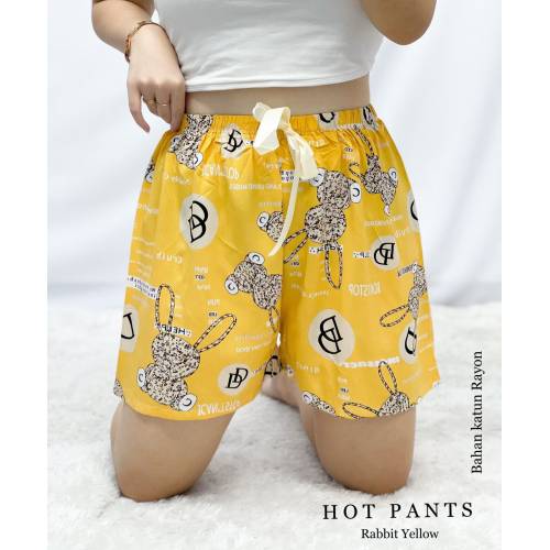 Hot Pants Rabbit Yellow