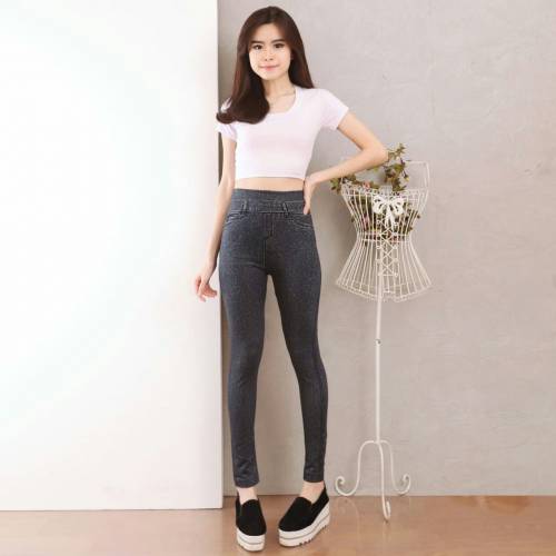 Legging stret import black 805