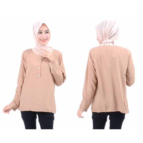 Blouse Olan Mocca