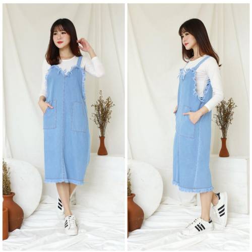Rok overall jeans Rumbai soft
