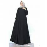 Maxi Amanda Plisket Black