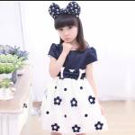 Dress kids Bee flower navi